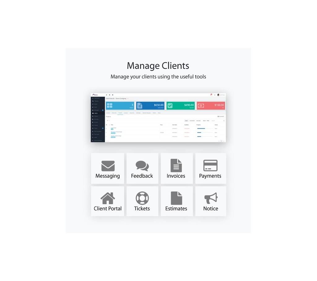 Project Manager CRM Software 