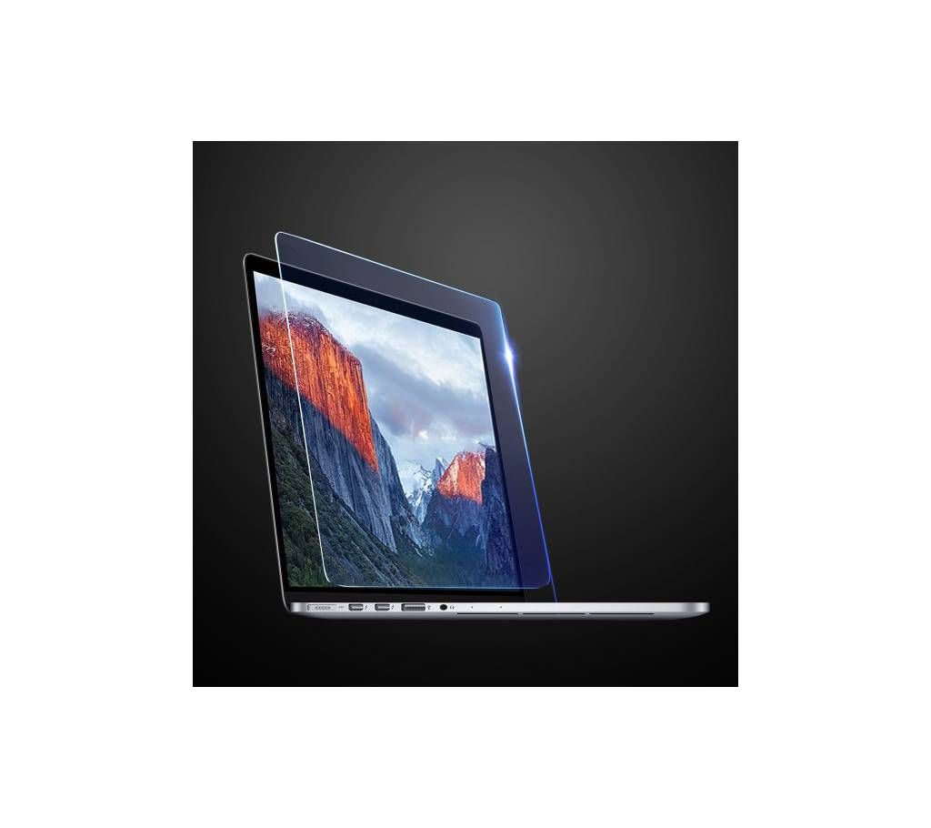 Screen Protector Tempered Glass for MacBook Pro - 15.4 inch - Transparent