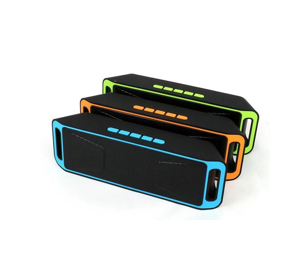 Portable Dual Driver AUX TF Card Hands-free Call Stereo Heavy Bass Bluetooth Speaker - 1 pcs