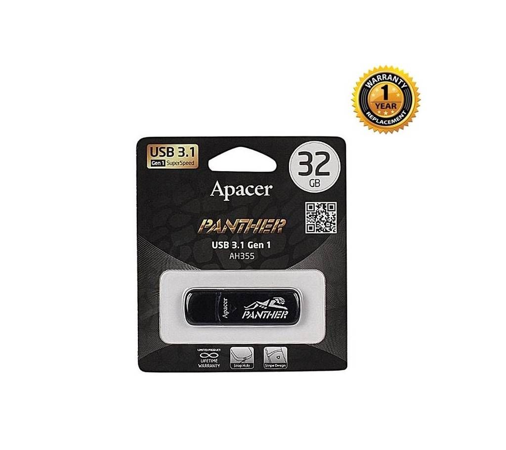AH355 - USB 3.1 Pendrive  32GB - Black