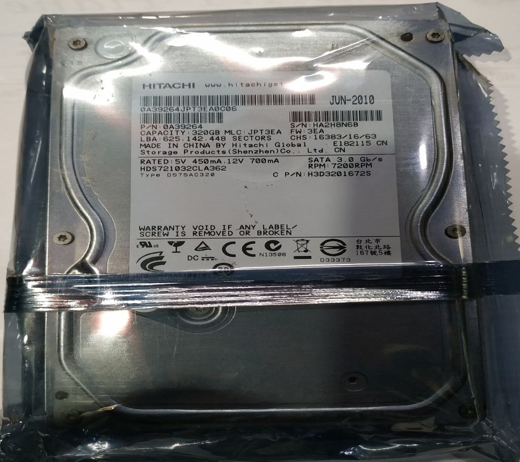 Desktop Computer Hard Disk 320GB