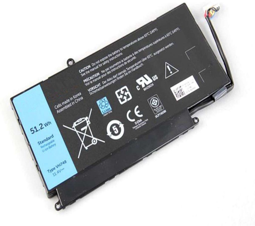 Laptop battery for Dell  inspiron 14-5439 and vostro 5460, 5470, 5560, VH748. This battery, New 11.4V 51.2Wh Battery Replacement for VH748 Dell Inspiro