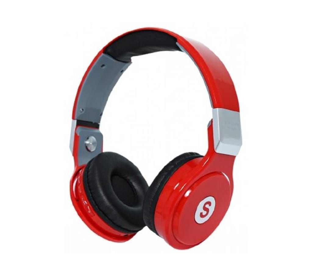 Stereo Wired Headphone, Red - TM-006S