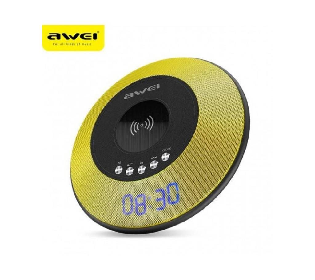 Awei Y290 Portable Bluetooth Speaker with Wireless Charger