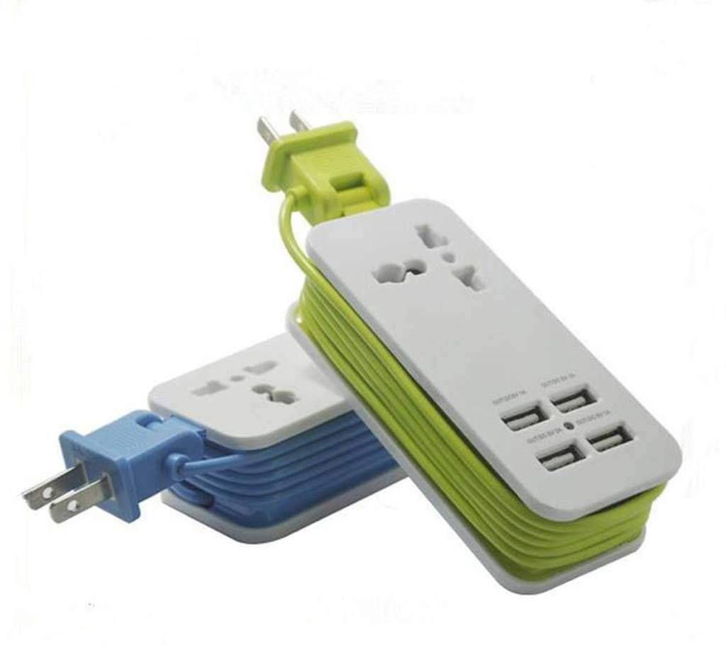 5 in 1 USB universal socket- 1pc 