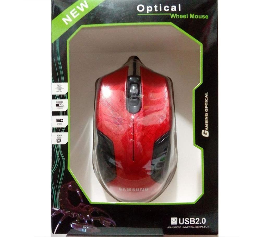 USB Wired Optical Mouse