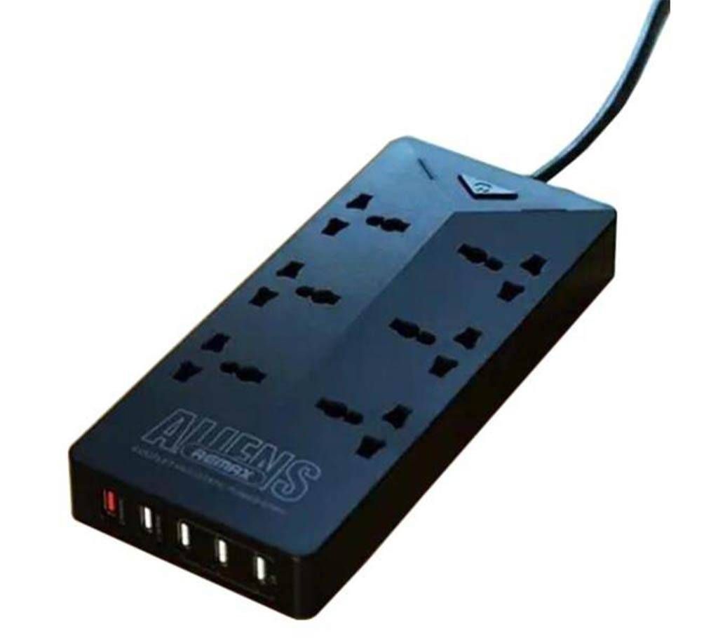 Remax RU-S4 6 Outlets Plug 5 USB Port