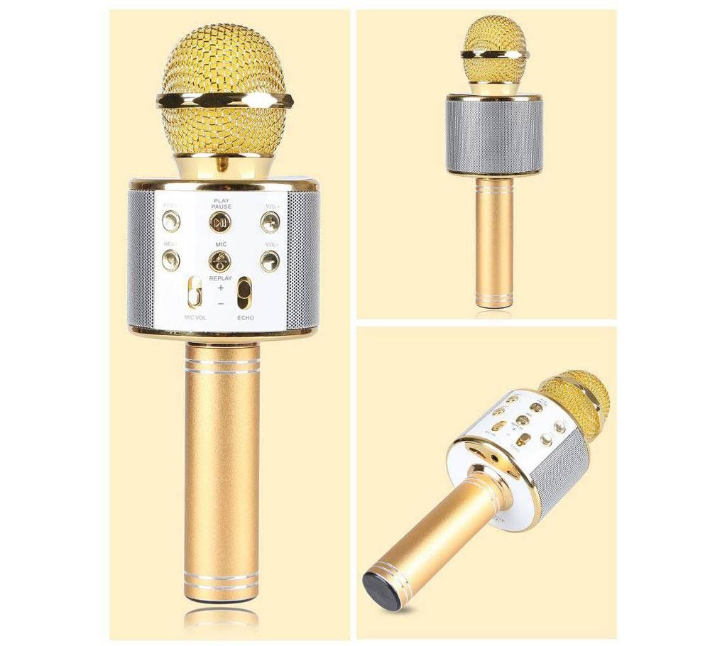 WS-858 karaoke Bluetooth microphone 