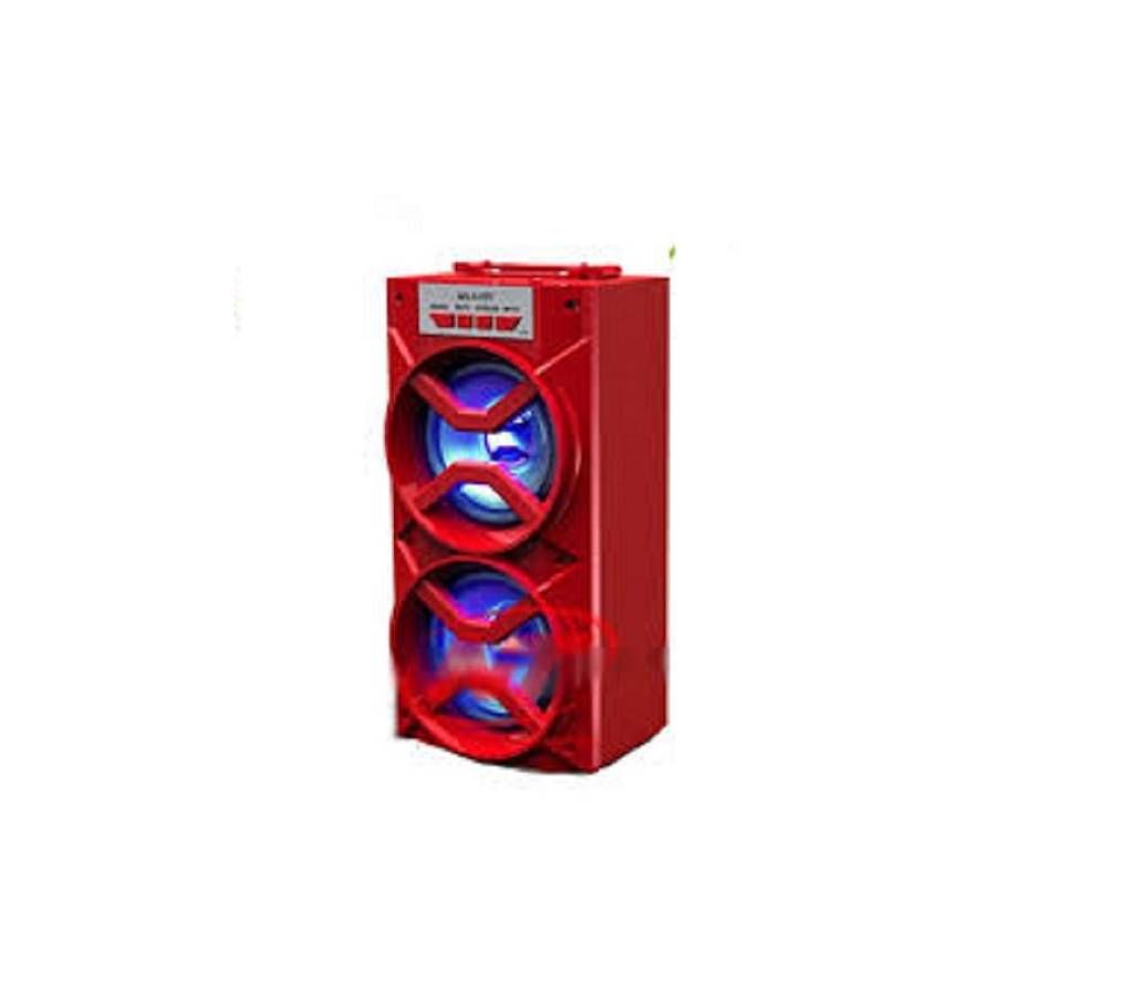 MS-147BT LED Light Wireless Portable Speaker ( Red )