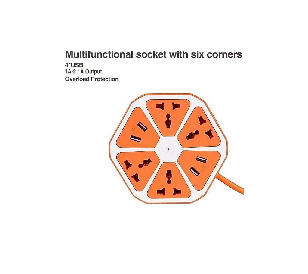 Multiplug With 4  USB