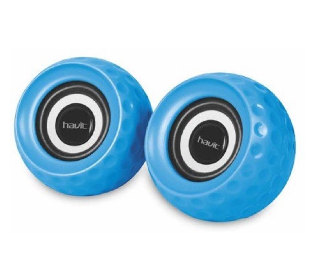 Havit HV-SK486 3 W Mobile/Tablet Speaker (Blue, 2.0 Channel)
