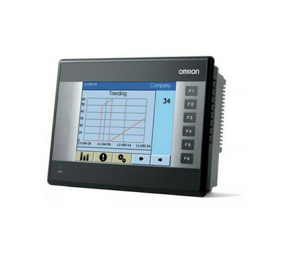 Omron Backlit Fstn LCD HMI Panel. 24V DC Supply