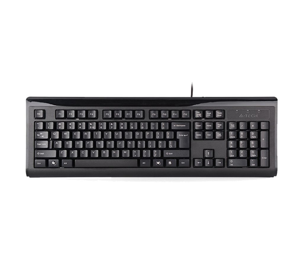 A4 Tech KB-8A Black USB Smart Keyboard