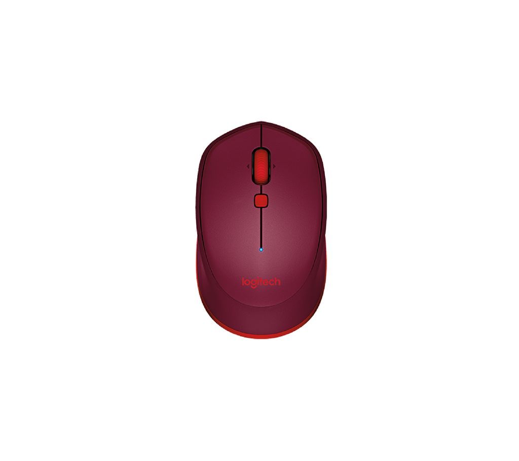 Logitech M337 Red Bluetooth Mouse