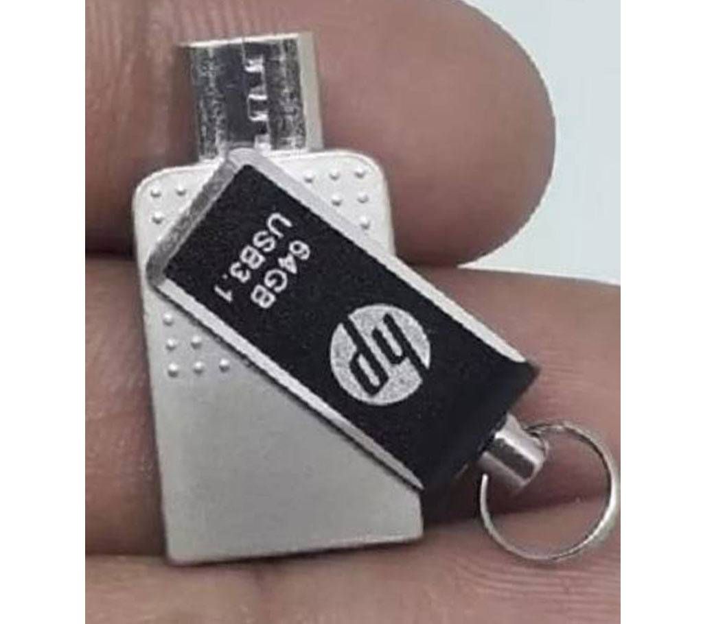 Hp Mini Dual USB 3.1 OTG Pen Drive-32GB