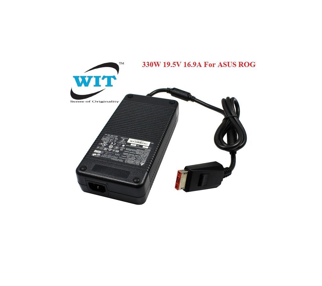 330W 19.5V 16.9A Angled / 180 Straight Port-3 pins 0A001-00610300 ADP-330AB D Adapter / Charger For ASUS ROG G701VI-XS72K ( ASUS 330W Adapter )