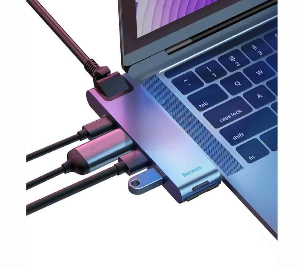Baseus Thunderbolt C+Pro Seven-in-One Smart Hub Docking Station