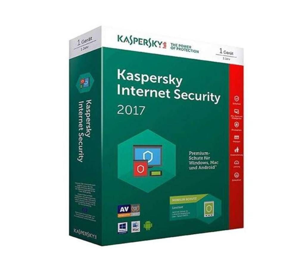 Kaspersky Antivirus for 1 User Internet Security