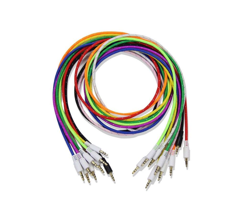 1.5m Jack to Jack Audio Cable for Android, Headphone, Speaker
