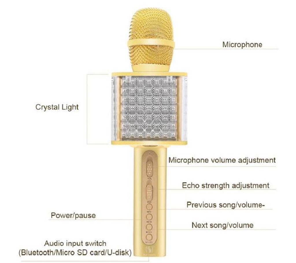 LED YS 86 Bluetooth Karaoke Set