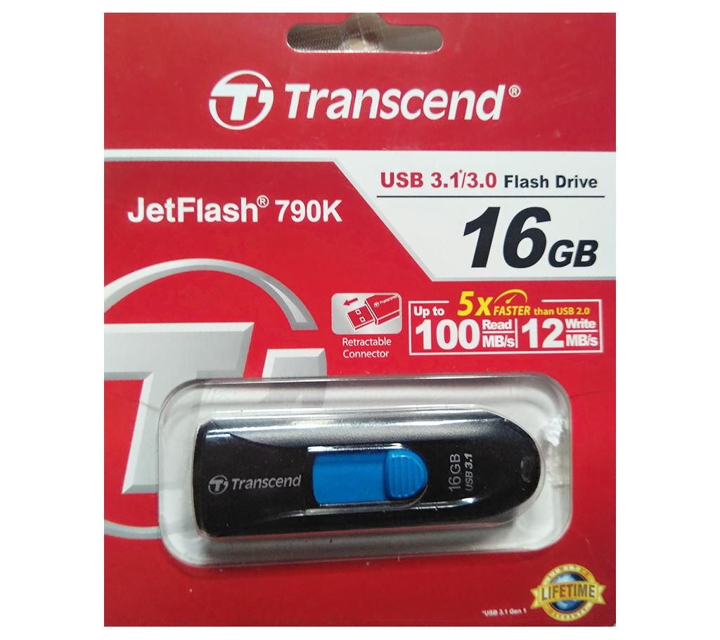 Transcend pendrive 16 gb