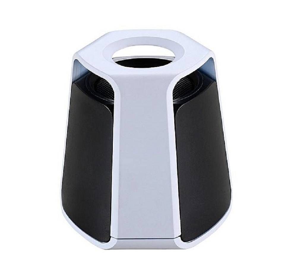 CY-02 Mini Metal Bluetooth Speaker - Black and White