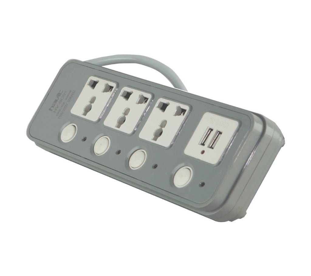Havit HV-SC01 Multiplug Socket 