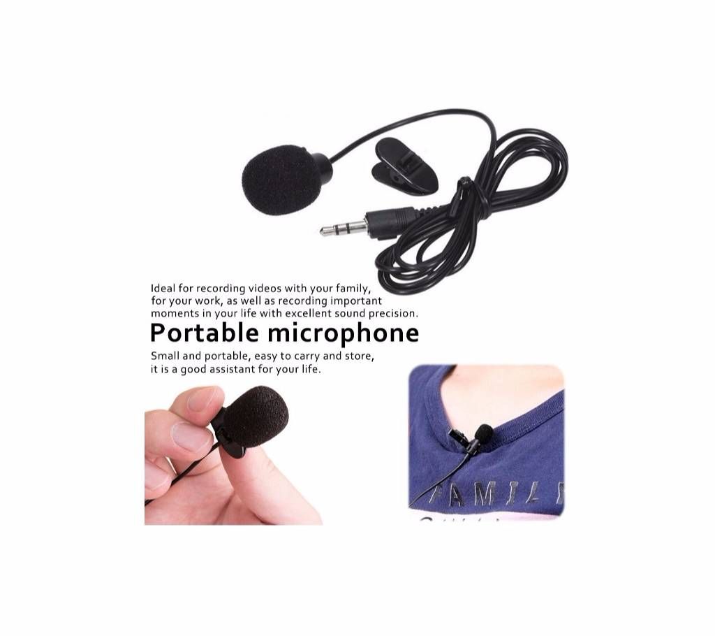 Wired Portable 3.5mm Microphone