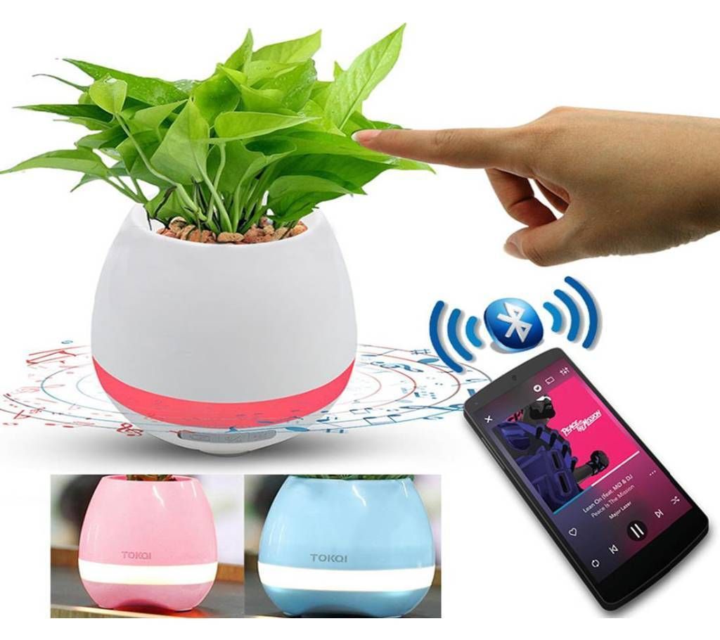 Creative Bluetooth Smart Music flowerpot Speaker