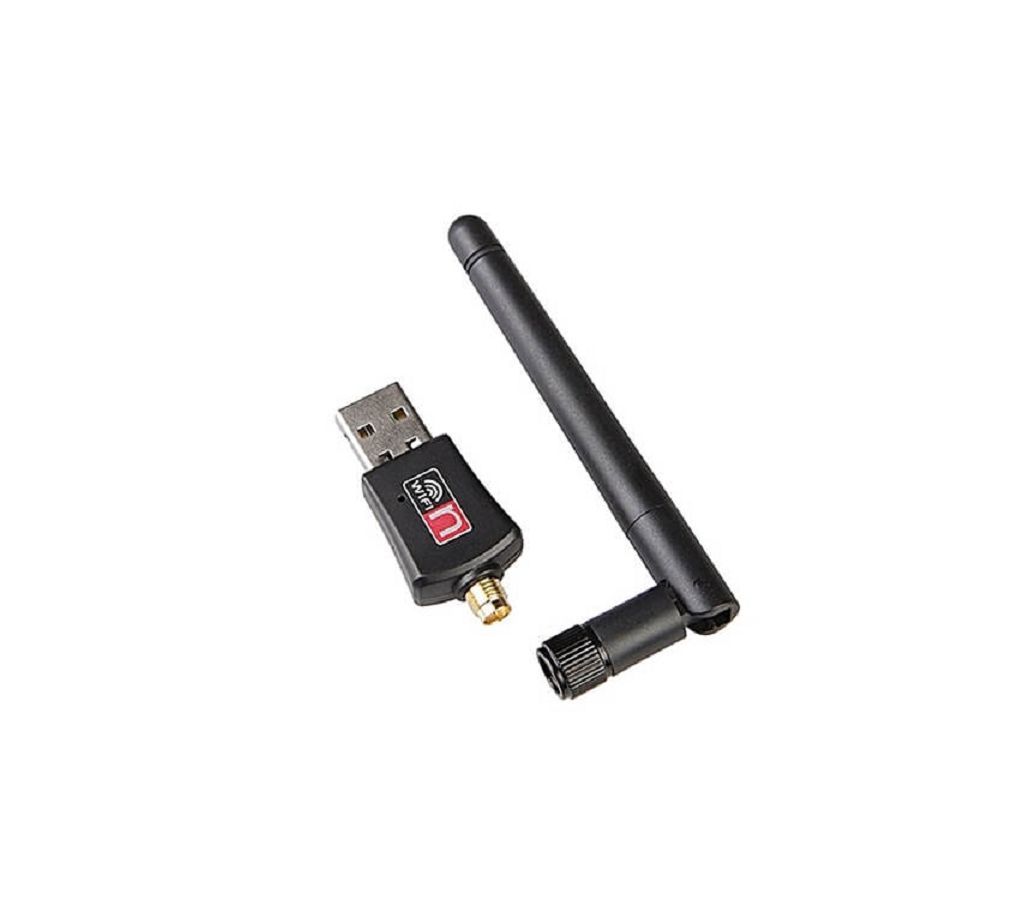 USB WiFi Adapter 300Mbps Wireless  Black