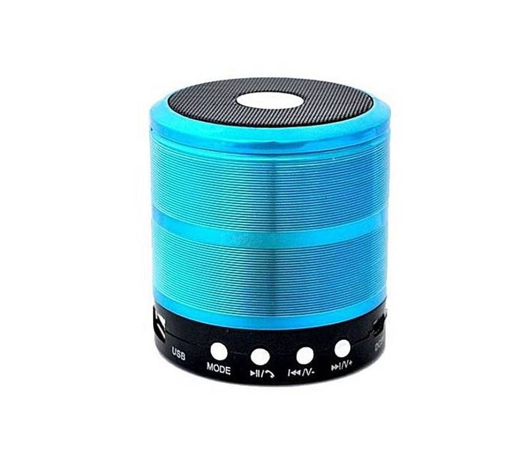 Mini Bluetooth Wireless Speaker WS-887 - Blue