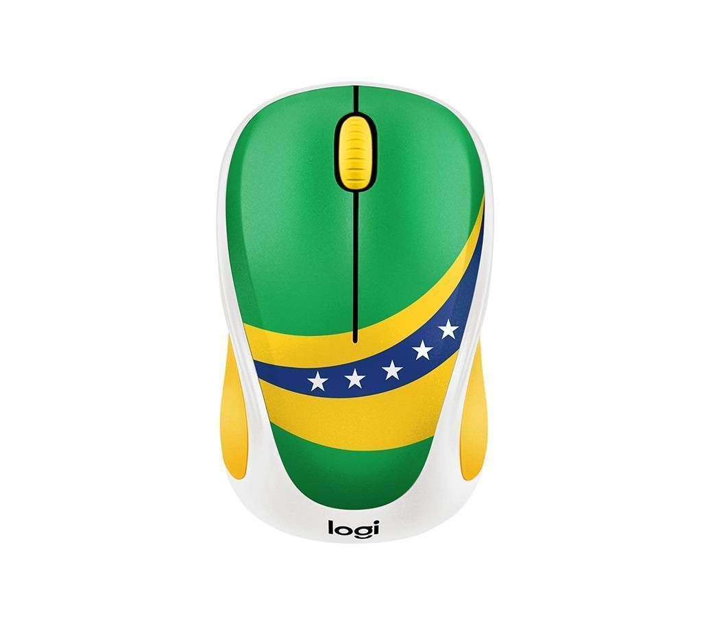 Logitech M238 Wireless Mouse (Brazil Flag)