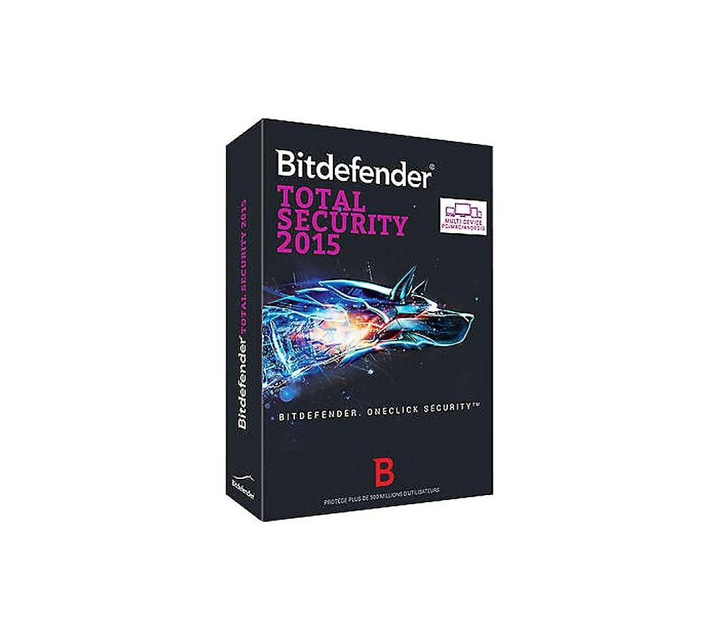 BitDefender Total Security 2015 - 1 PC, 1 Year