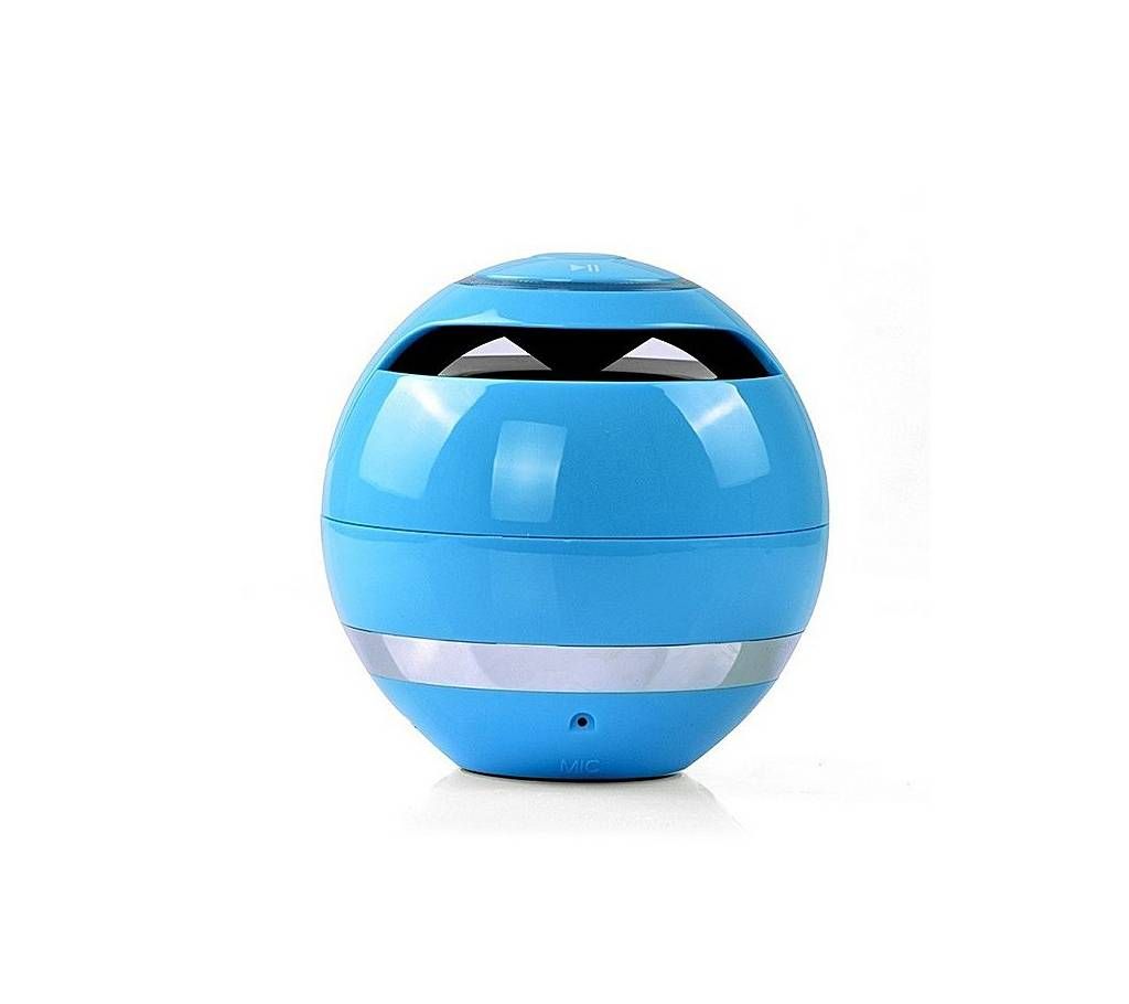 GS-009 Portable Wireless Super Bass Stereo Bluetooth Speaker With 3D LED - Blue