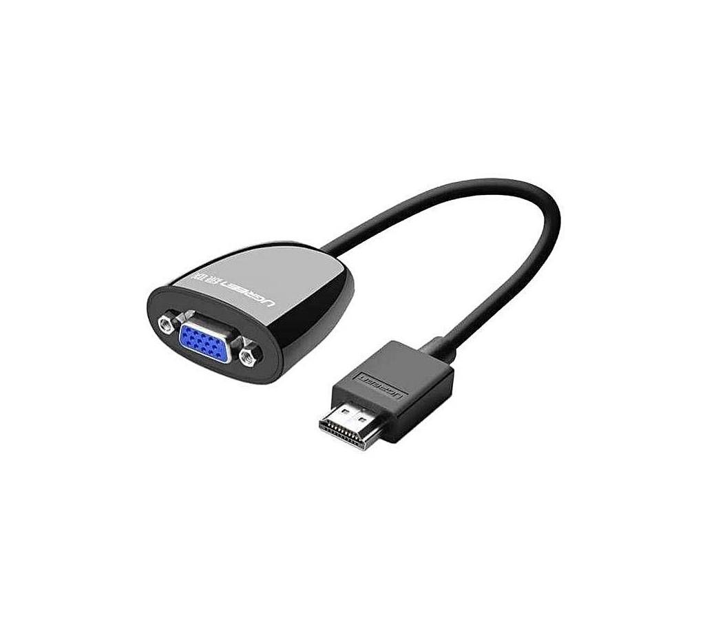 Hi Speed HDMI to VGA Cable- White