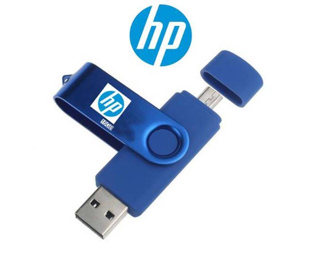 HP 16GB OTG & USB Pen Drive