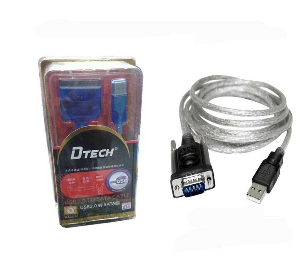 DTECH DT-5002A USB To Serial (RS232) Cable, 1.8M
