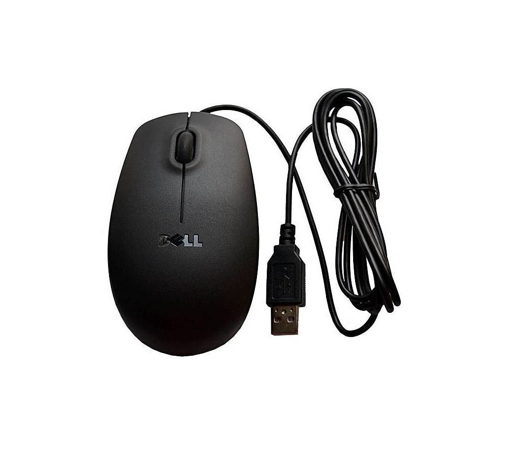 Dell USB Wired Mouse - Black