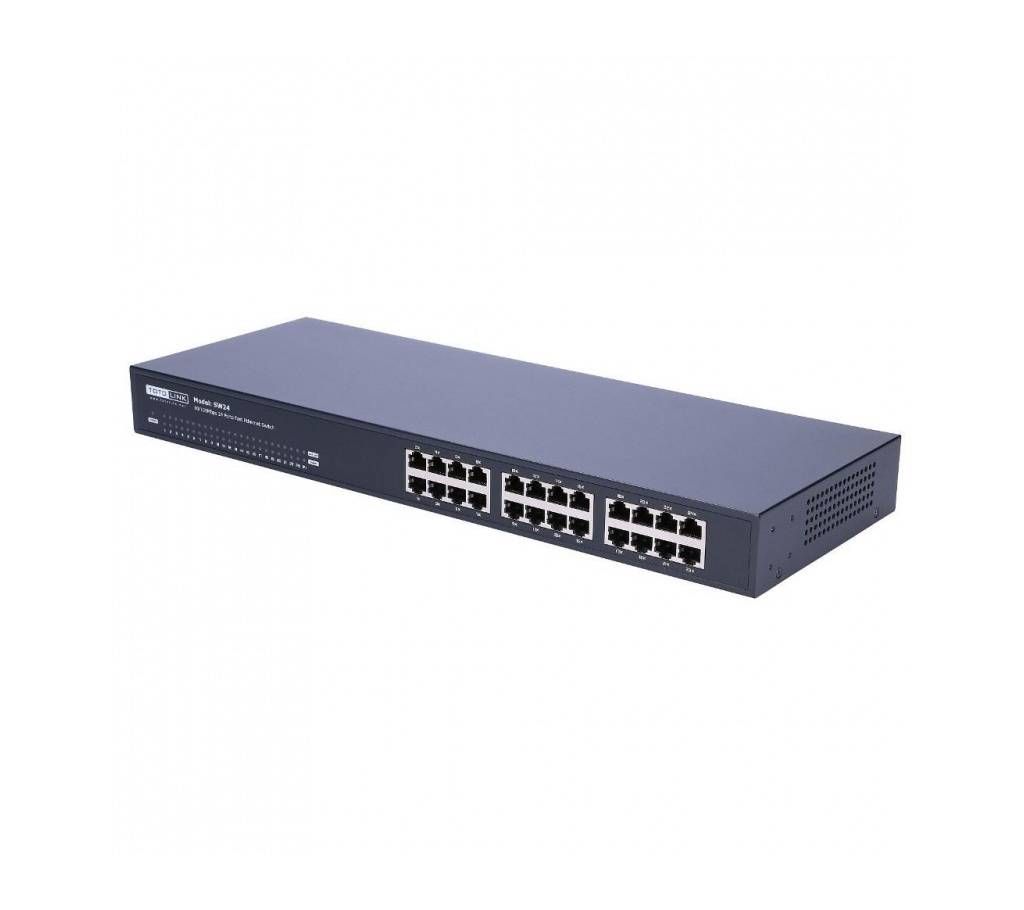 24-Port 10/100Mbps Unmanaged Switch