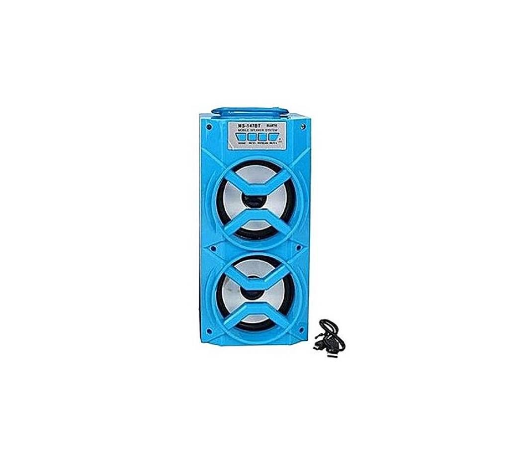 MS-147BT LED Light Wireless Portable Speaker ( Blue )