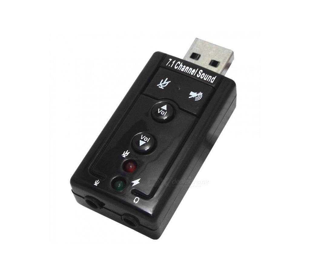 USB Virtual 7.1 Channel Sound Adapter