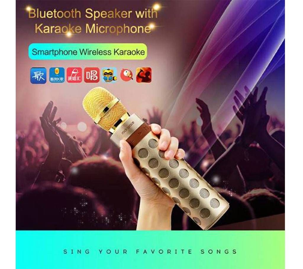 Portable Wireless Bluetooth Speaker Microphone