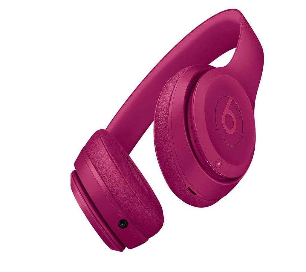 Beats Solo-3 Wireless Headphones-Purple
