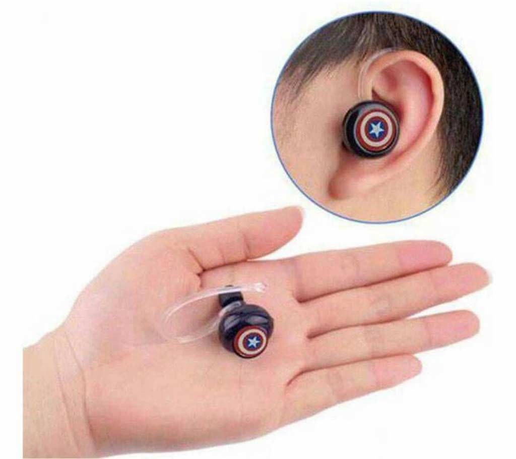 Captain America Mini Bluetooth Headset