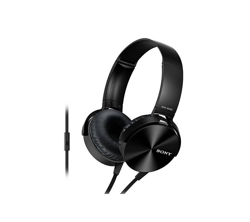 Sony Extra Bass MDR-XB450AP On-Ear Headphones 