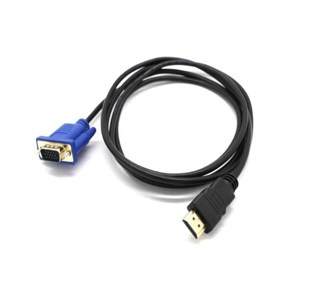 VGA To HDMI Cable 1.8 meter