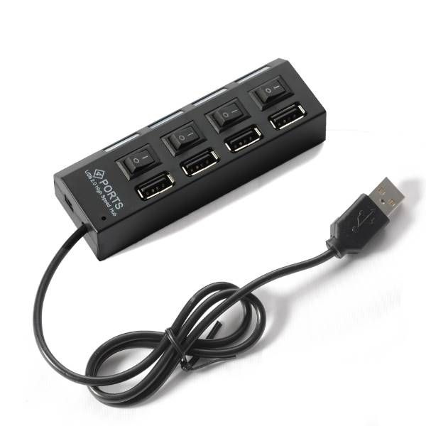4 Ports High Speed USB 2.0 Hub