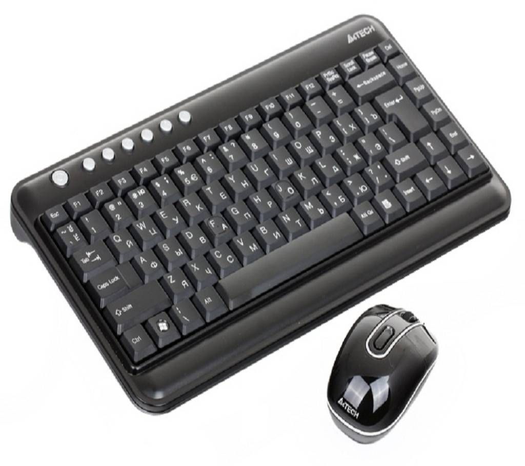 A4Tech 3300N 2.4GHz Wireless Keyboard+Mouse Combo
