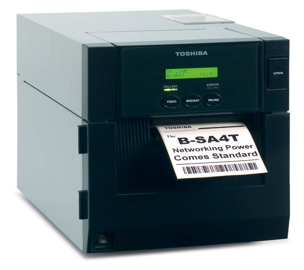 It's a modern instrument for printing barcode stickers. This allows you to easily print barcodes.