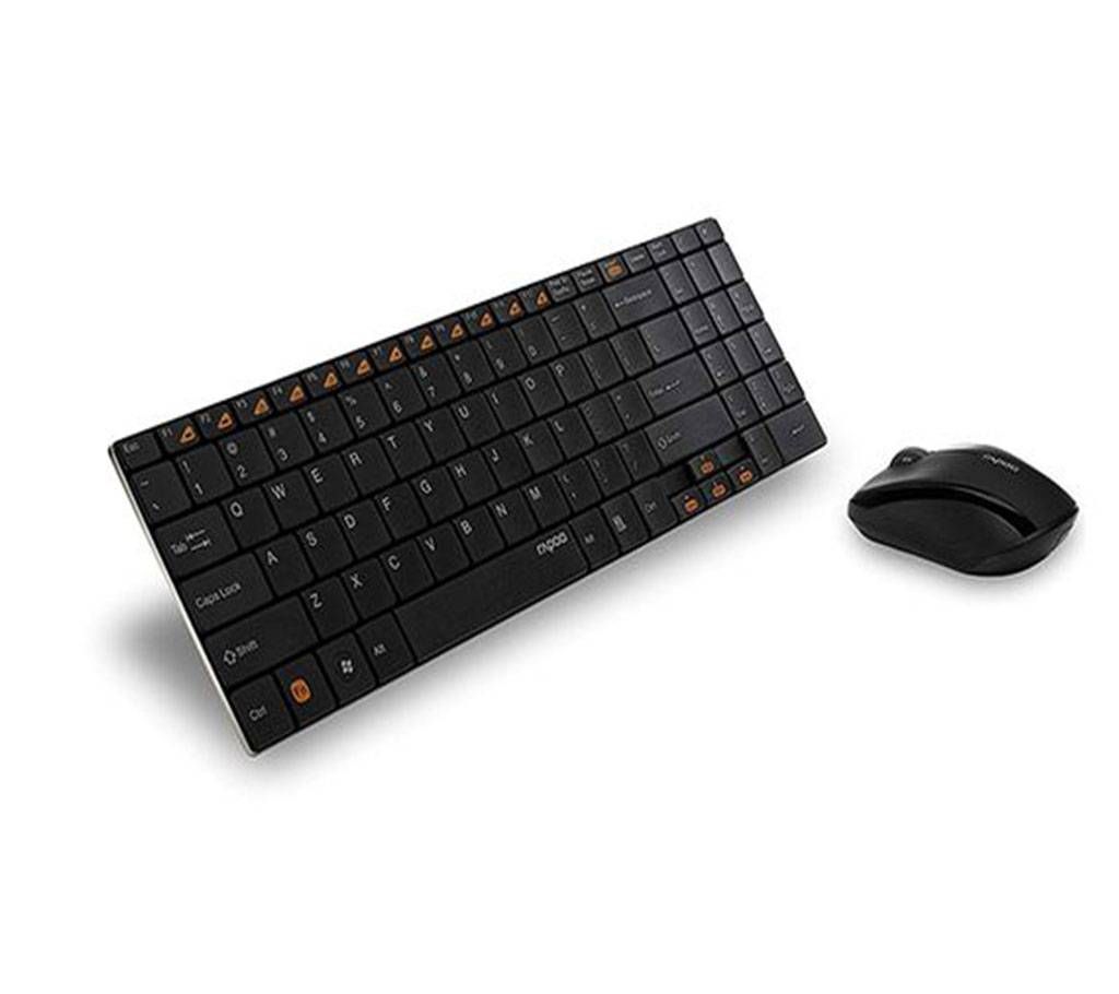 Rapoo 9060M Wireless mouse & Metal Keyboard Set